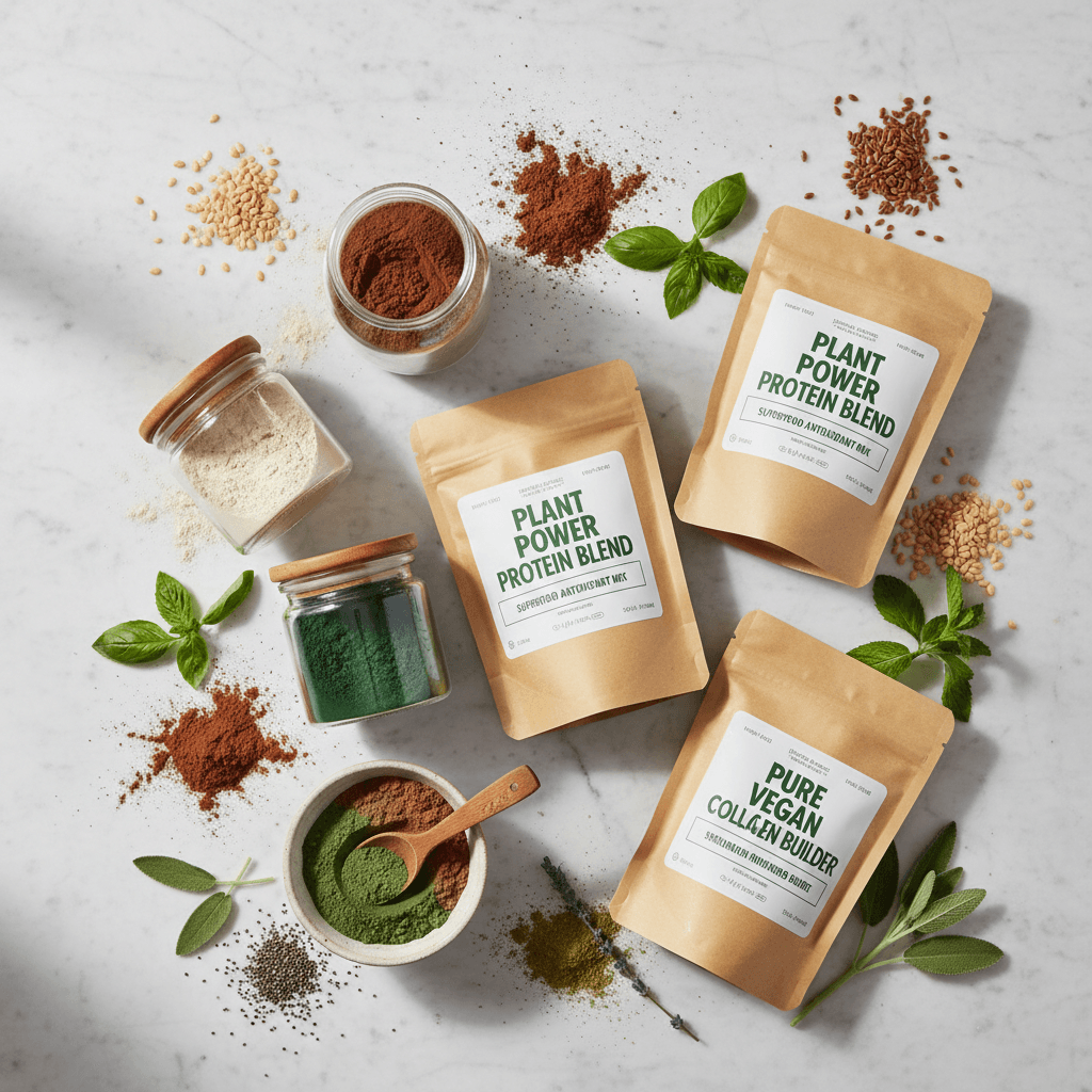 superfood powder in a jar
